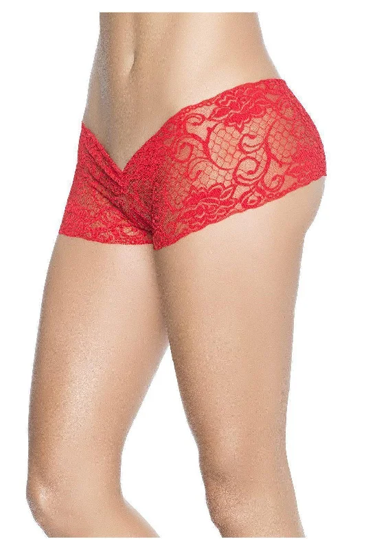 women boyshort for beach volleyballCrotchless Boyshort | Red