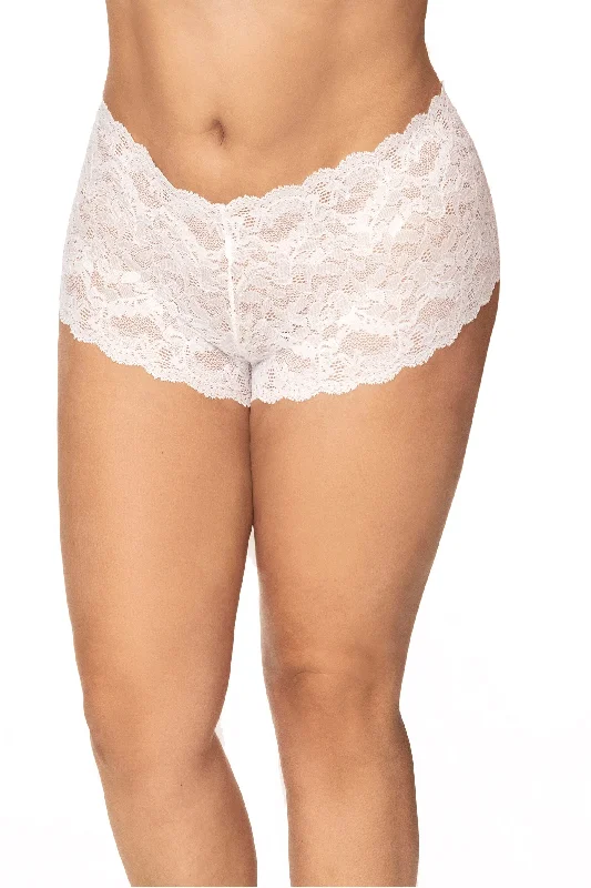 adjustable - leg women boyshort for comfortLace Boyshort