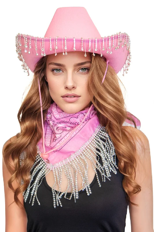 plus size women cosplay costumesPink Cowgirl Hat