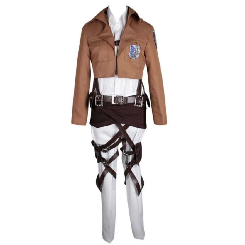 women one piece cosplay costumes crew - styleAttack on Titan Shingeki no Kyojin Armin Arlert Recon Corps Cosplay Costume mp000978