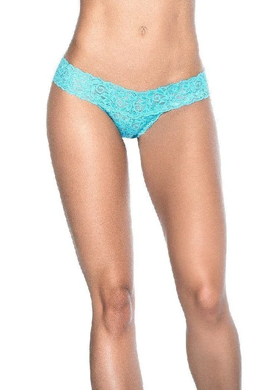 eco - friendly recycled women boyshortSexy Lace Boyshort | Turquoise