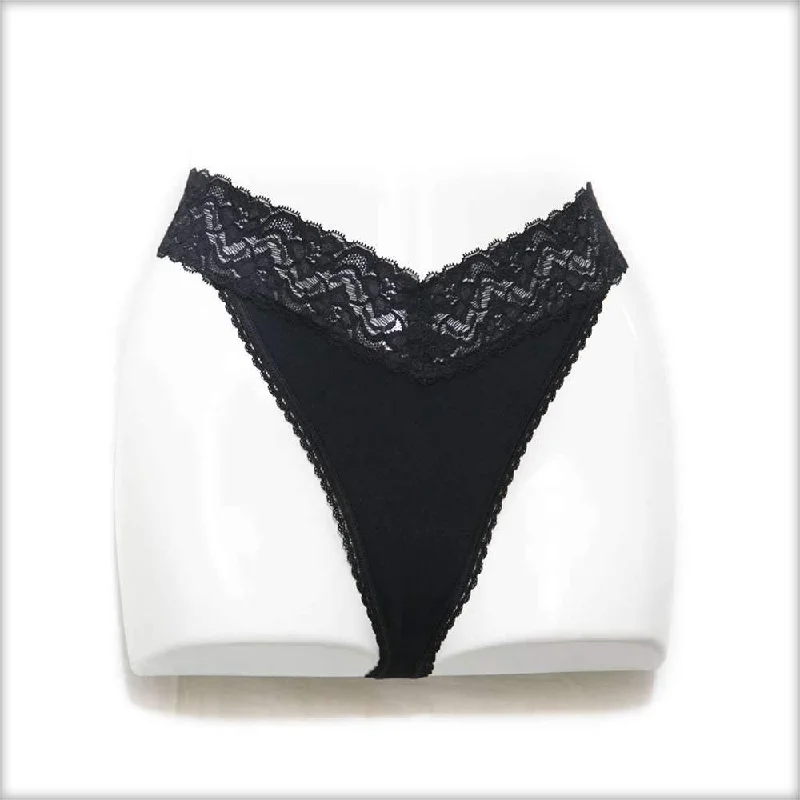 seamless women panties for a smooth look under clothesNet Lace Black Panty