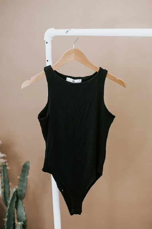 Sheer Bodysuits for a Seductive and Alluring OutfitSomething Simple Bodysuit , Black