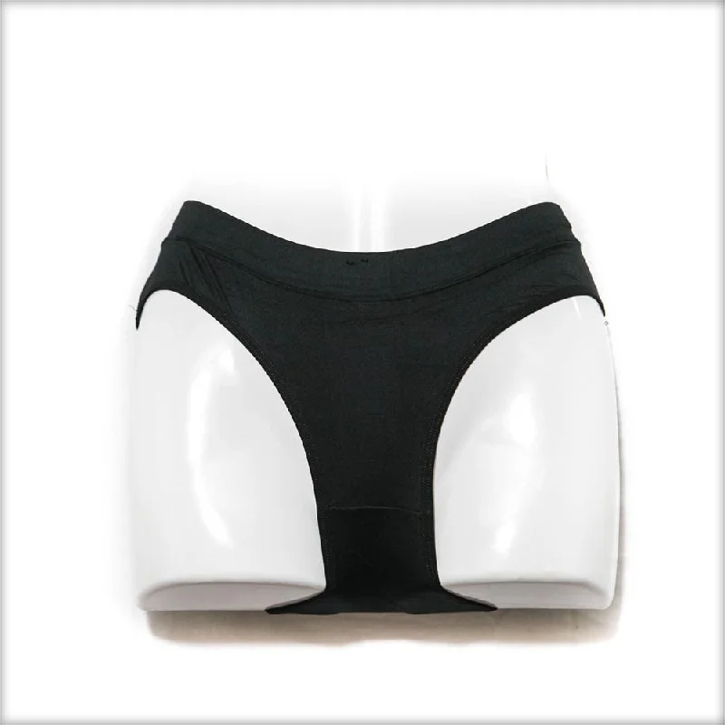 high cut panties for women to show off legsBlack Cotton Panty