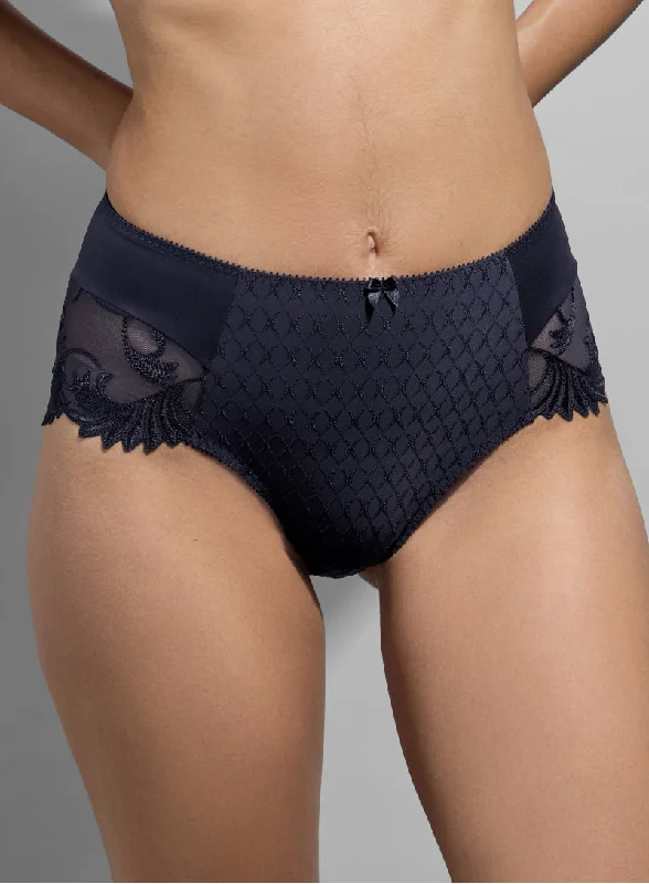 seamless breathable women briefs for a gentle and comfortable fitEmpreinte Thalia Full Brief in Blue Moon