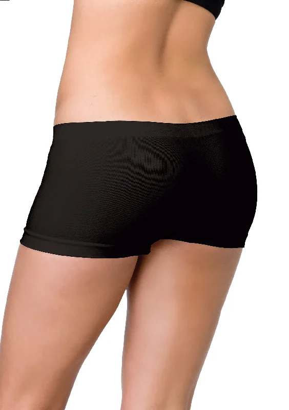 glitter - detailed women boyshort for partiesSeamless Boyshorts - Black