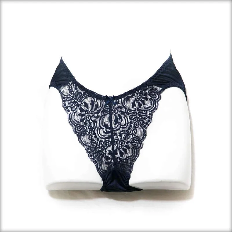 bikini panties for women with a sexy styleButterfly Panty Navy Blue