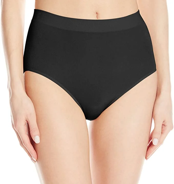 seamless odor - resistant panties for women for daily confidenceWacoal 838175, B Smooth Brief Panty