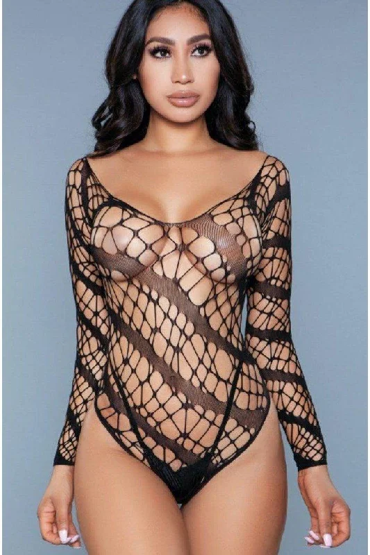 Mesh Bodysuits for a Bold and Edgy Fashion StatementFishnet Bodysuit