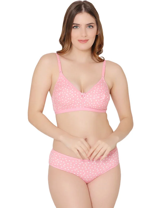 high waisted women panties for tummy controlBodycare women combed cotton printed pink bra & panty set-6450PI