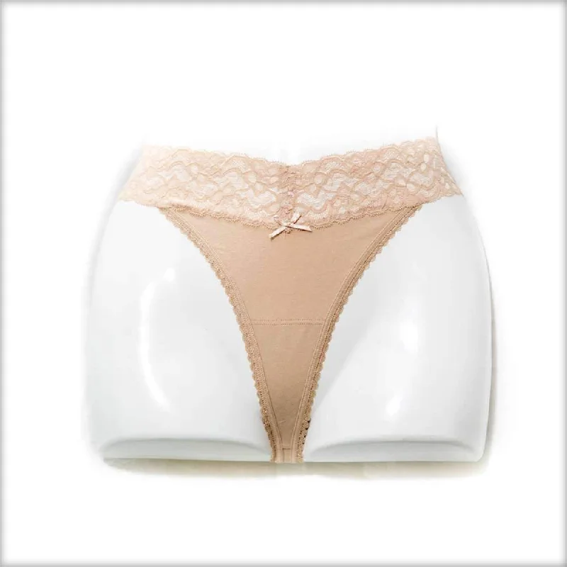 thong panties for women with no visible panty linesNet Lace Fawn Panty