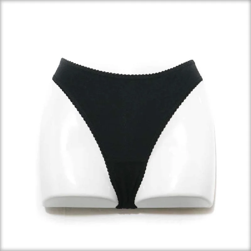 period panties for women with leak - proof protectionBlack Panty