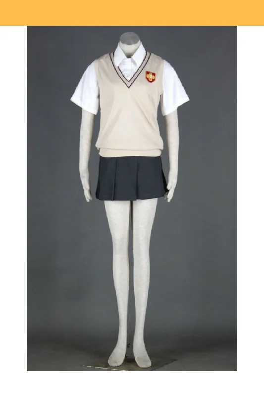 women cosplay costumes with built - in lightsA Certain Magical Index Mikoto Misaka Cosplay Costume