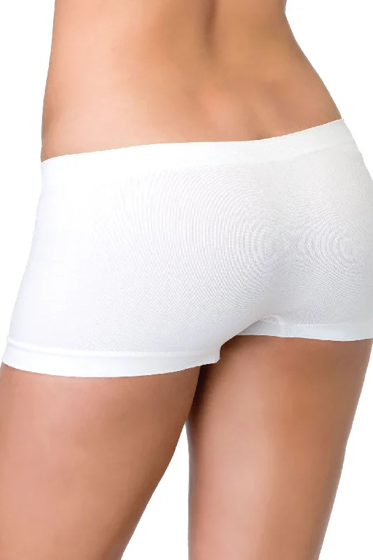 women boyshort made of organic cottonBasic Seamles Cheeky Boyshorts