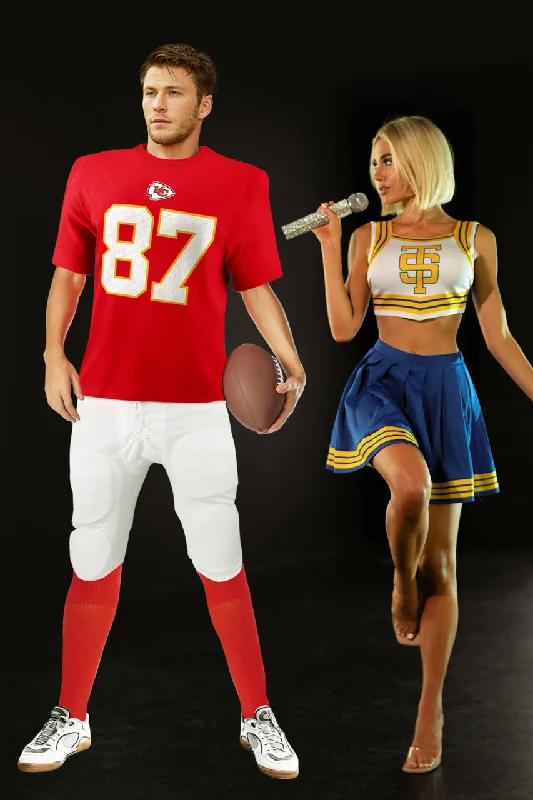 women cosplay costumes for family - groupsPop Star Cheerleader Costume