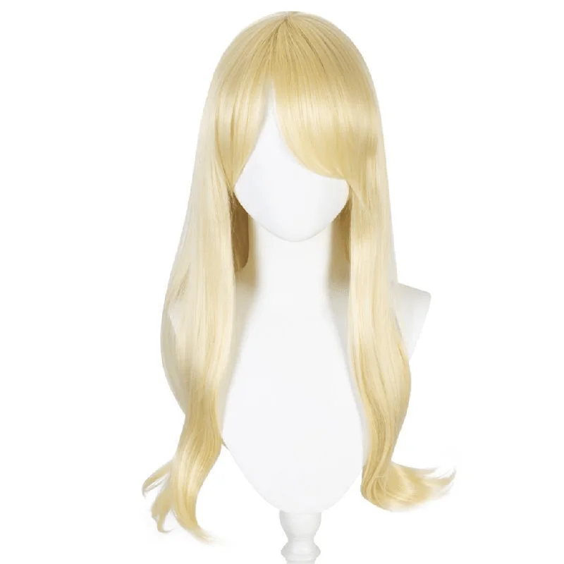 women anime cosplay costumes popularBlonde Doll Wig