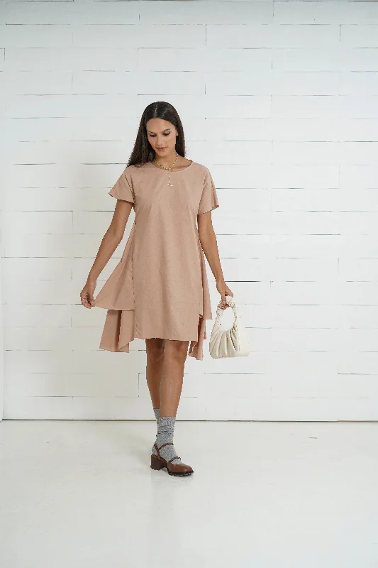 Aria Nursing Dress       (Tortilla Nude)