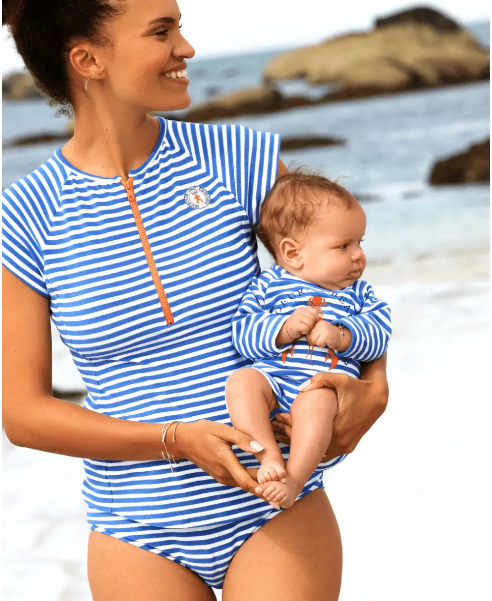 Belle Ile multicolor maternity tankini