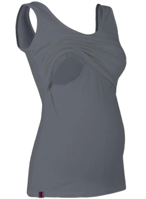 Breastfeeding Vest - Storm Grey