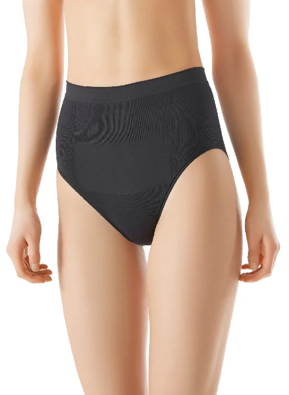 C-section Postpartum Brief - Black