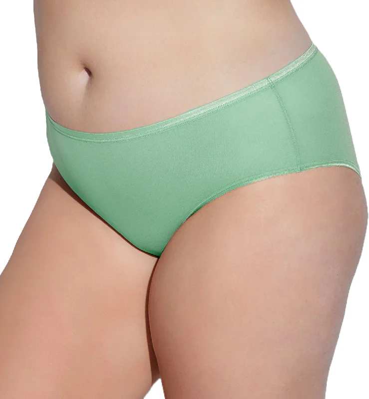 eco friendly women bikini briefs made from sustainable materialsCosabella Soire Confidence Boyleg Panty (SOIRC0731) - Ghana Green