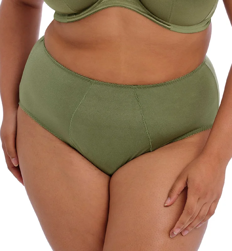 plus size women bikini briefs for a perfect fitGoddess Keira Matching Brief (6095) - Olive