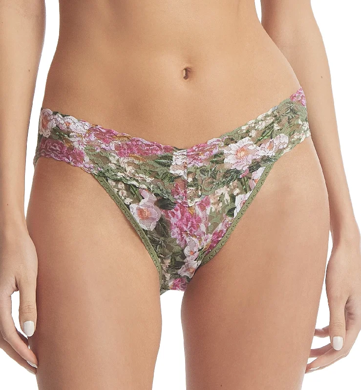 moisture wicking women bikini briefs for drynessHanky Panky Signature Lace Printed Vikini (PR482374) - Florist