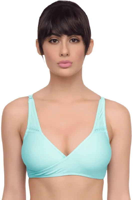 Organic Cotton Antimicrobial Sleeping/Feeding Bra-IMB007C