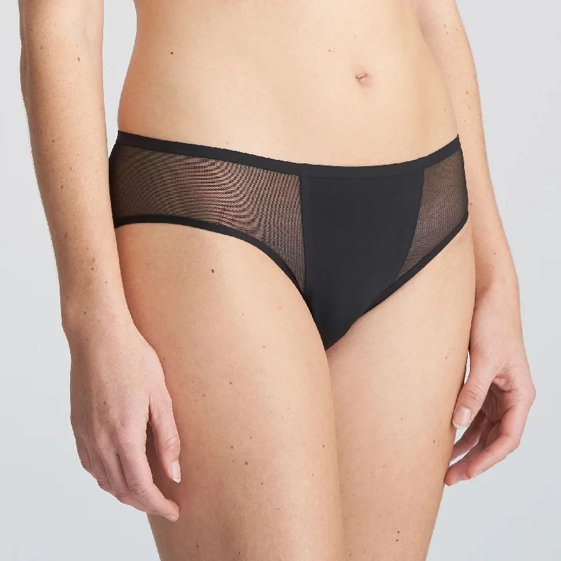 quick - drying women briefs for swimmers and beachgoersLouie Black Rio Brief