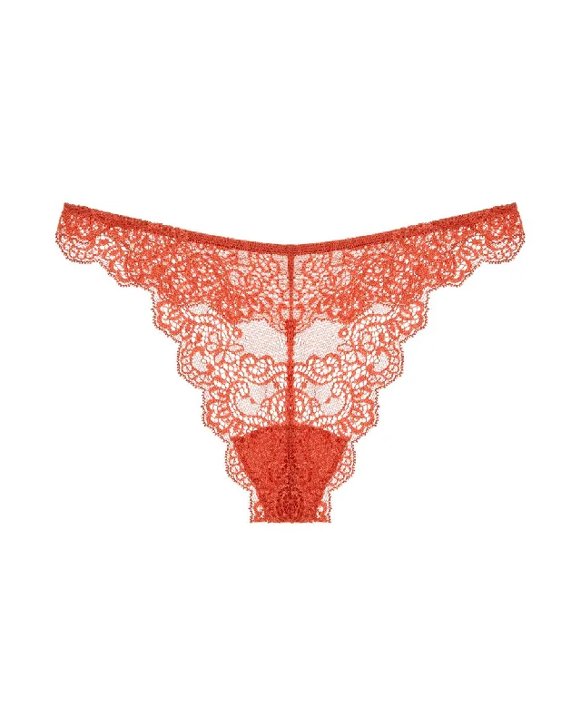 seamless beaded women thongs for a sophisticated designSo Fine with Lace Thong