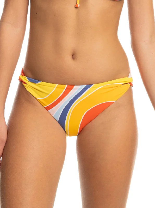 solid color women bikini briefs in bright huesPalm Cruz Hipster Bikini Bottoms - Tiger Lily Cruz