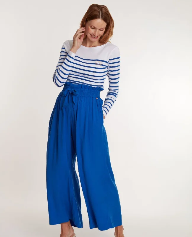 Maternity pants Sahel Electric Blue