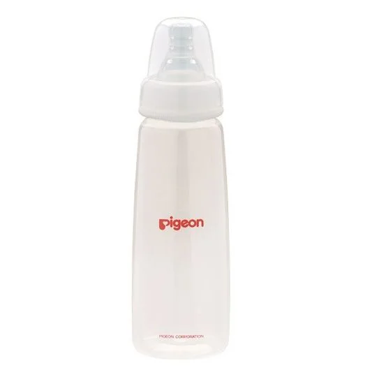 Pigeon Slim-Neck PP Bottle 240ml with Peristaltic Nipple (M)