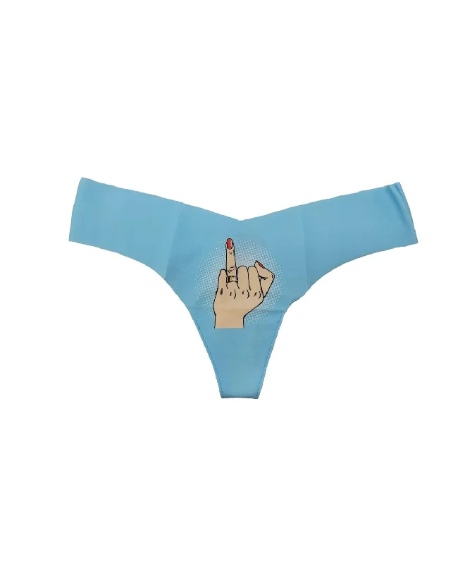 low - rise women thongs for a trendy and modern lookWomen's Photo-Op Thong Panty In Ring Finger