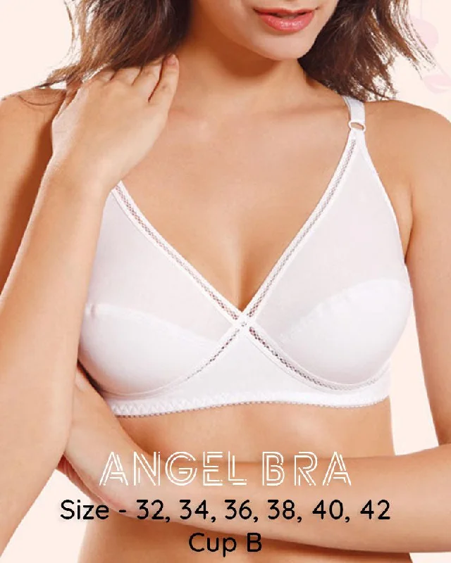 plus size bralette bras for comfortAngel Bra - Flourish - Non Padded & Non Wired Bra