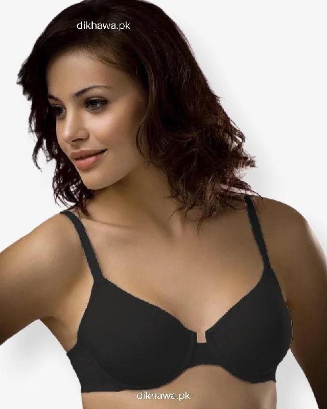 moisture wicking convertible brasBranded Bra, Black Bra, Non Padded - Underwired Bra - By Kelitha (Italian Brand)