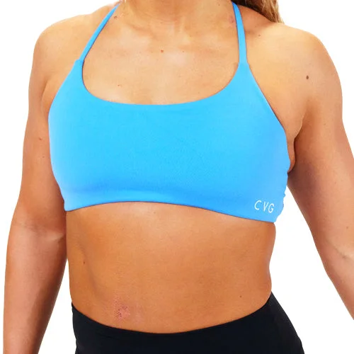 seamless bras for invisible under clothesBreezy Bra | Blue