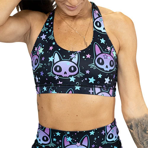 sleep bras for all night comfortButterfly Back Bra | Cosmic Kitty