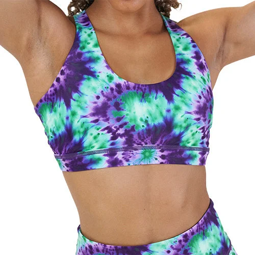 plunge push up bras for a bold lookButterfly Back Bra | Radiant Tie Dye