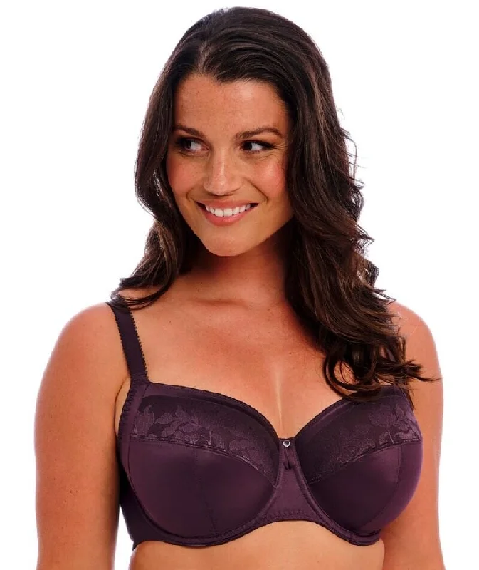 sexy backless push up brasFantasie Illusion Underwired Side Support Bra - Plum