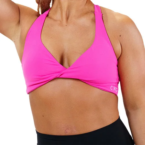 minimizer plus size bras for curvy figuresFoxy Bra | Pink