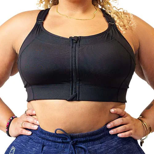 seamless t - shirt bras for everyday wearCalm Your Tits | Front Zipper Bra