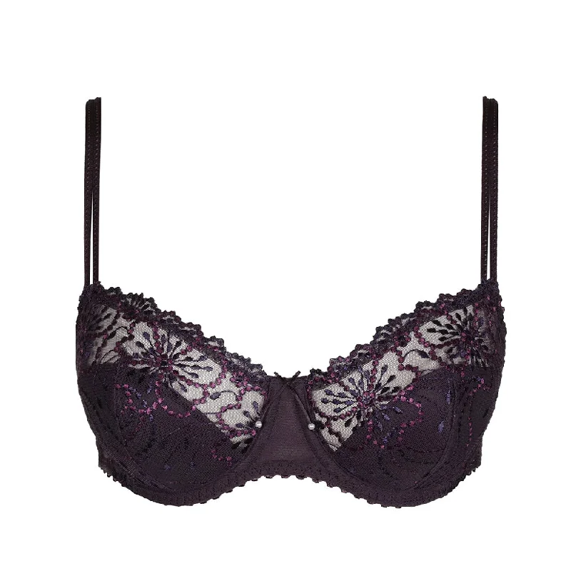 lace bras for a romantic lookJane Amethyst Half Padded Balcony Bra