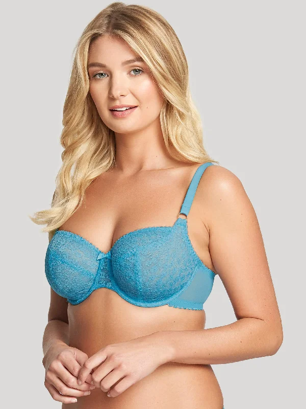 seamless backless bras for summer dressesLana Balconnet Bra BLUE MOON