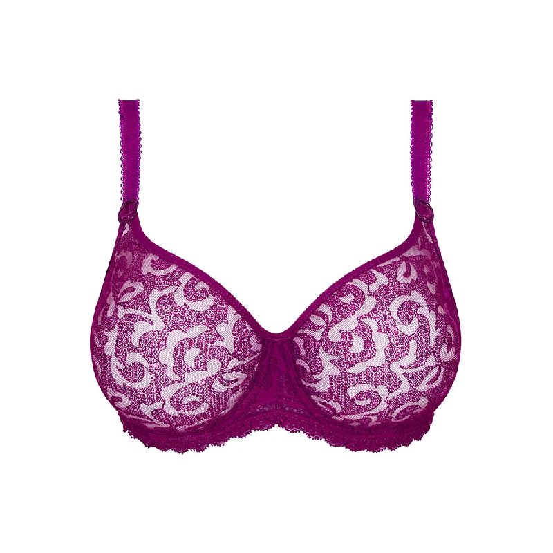 moisture wicking sleep bras for hot sleepersLeia Orchid Underwired Seamless Full Cup Bra