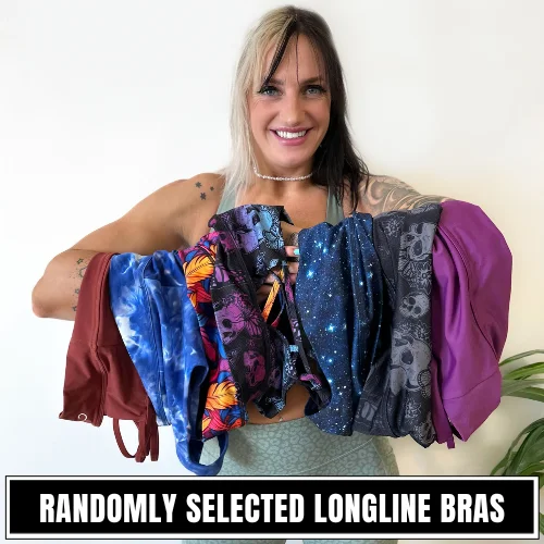 wireless bras for a natural feelLongline Bra | Randomly Selected