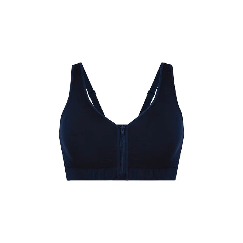 t - shirt bras for a smooth look under clothesLynn Maritime Blue Post Mastectomy Bra Bilateral