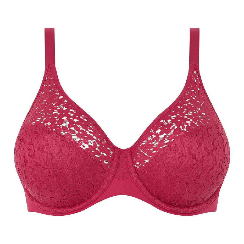 sleep bras with adjustable strapsNorah Cranberry Covering Moulded Bra