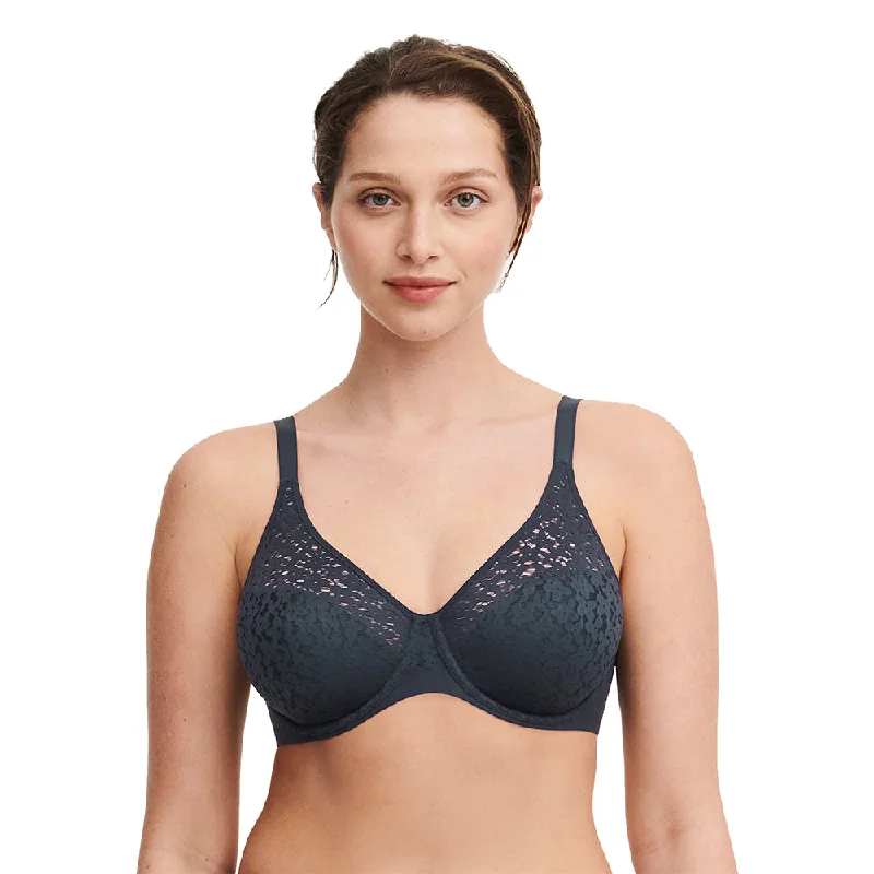 lace balconette bras for a luxurious feelNorah Dark Blue Covering Moulded Bra