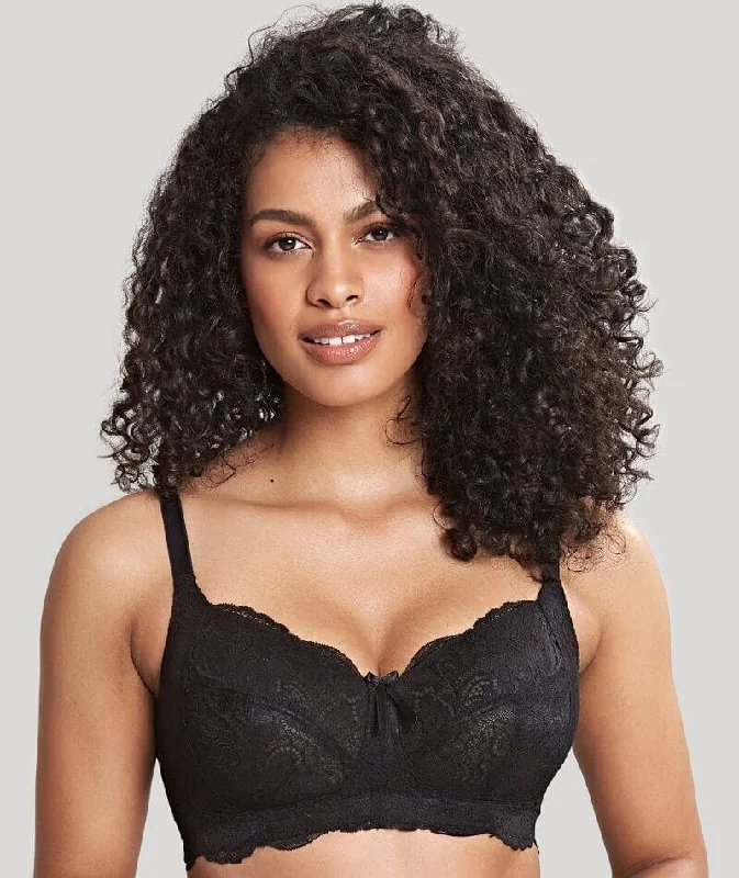 seamless sports bras for minimal chafingPanache Andorra Wire-free Full Cup Bra - Black